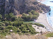 Palmenstrand von Preveli